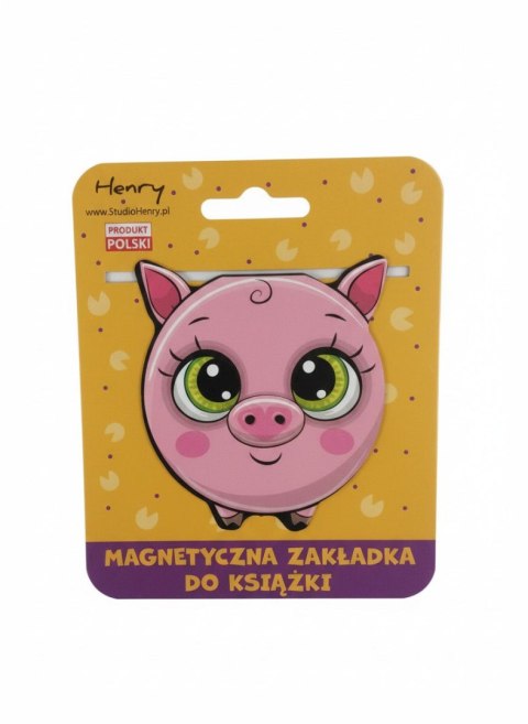 Zakładka do książki kulka Świnka Henry (5905701484454) Henry