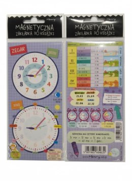 Zakładka do książki magnetyczna ZEGAR Henry (5907465664639) Henry