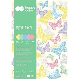 Zeszyt papierów kolorowych A5 170g 20k Happy Color (3817 1520-110) Happy Color