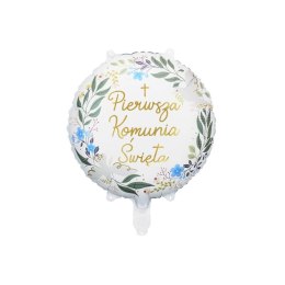 Balon foliowy Pierwsza Komunia Święta 18cal Partydeco (FB209) Partydeco