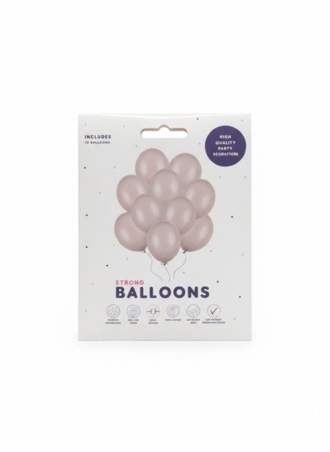 Balon gumowy Party Deco BALONY STRONG pastelowy 10 szt 270mm Partydeco (SB12P-022-10) Partydeco