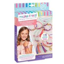 Bransoletka MAKE IT REAL Zestaw do tworzenia bransoletek Gold Link Suede Orbico Sp. Z O.o. (1207) Orbico Sp. Z O.o.