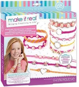 Bransoletka MAKE IT REAL Zestaw do tworzenia bransoletek Macrame Friendship Bracelets Orbico Sp. Z O.o. (1318) Orbico Sp. Z O.o.