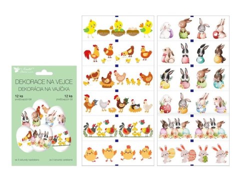 Dekoracja jajek owijka zwierzęta Mfp (2221783) Mfp