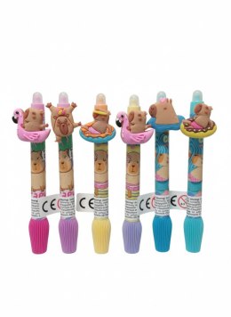 Długopis wymazywalny Capybara wymazywalny wkład niebieski 0,5mm Patio (01737PTR) Patio