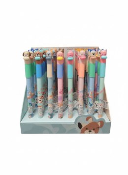 Długopis wymazywalny Dogs and Cat wymazywalny wkład niebieski 0,5mm Patio (01713PTR) Patio