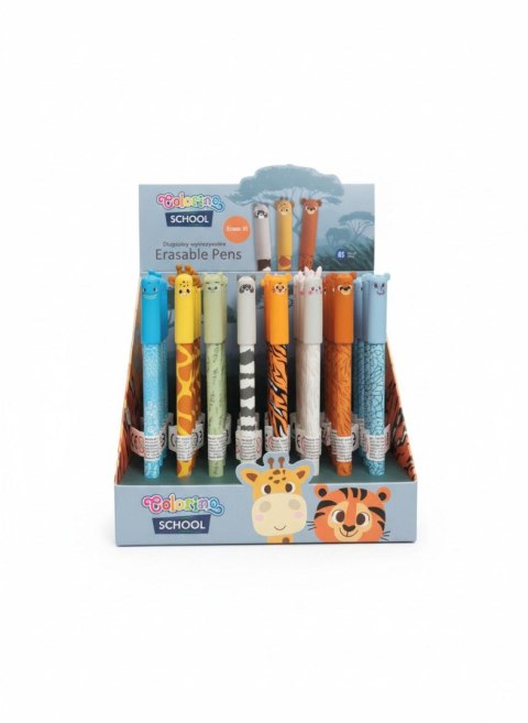 Długopis wymazywalny animals wkład niebieski 0,5mm Patio (01577PTR) Patio