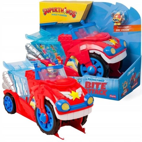 Figurka SUPER THINGS Kazoom Power Pojazd Bite Attack Orbico Sp. Z O.o. (PSTSP114IN30) Orbico Sp. Z O.o.