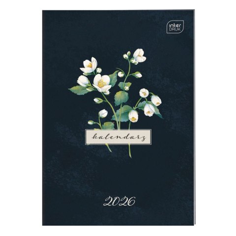 Kalendarz książkowy (terminarz) miękka oprawa HYBRYDA A5 Interdruk (64 stony) Interdruk