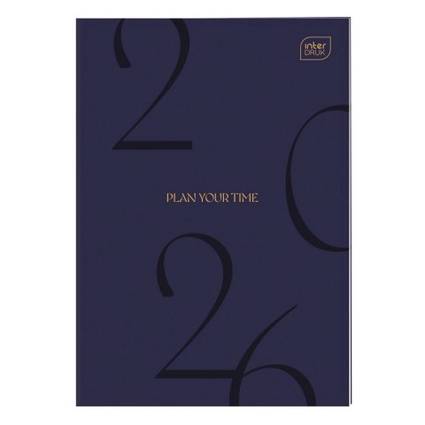 Kalendarz książkowy (terminarz) miękka oprawa HYBRYDA A5 Interdruk (64 stony) Interdruk
