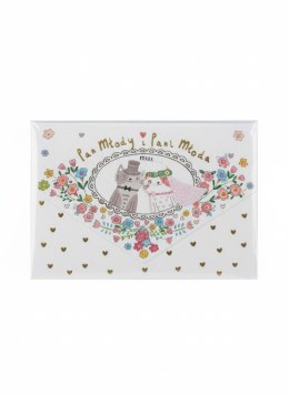 Kartka składana A5 A5 Ślub koty Henry (5905701488247) Henry