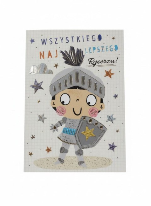 Kartka składana A5 Karnet A5 RYCERZ Henry (5908451983550) Henry