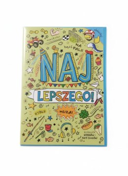 Kartka składana A5 Karnet A5 chłopak naj Henry (5908451982287) Henry