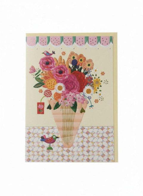 Kartka składana A5 Karnet A5 wazon Henry (5908451982720) Henry