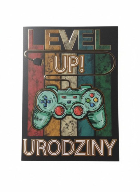 Kartka składana A5 Karnet B6 PAD TĘCZA Henry (5908451981259) Henry