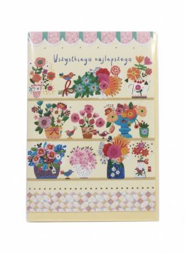 Kartka składana B6 Karnet B6 WITRYNA KWIACIARNI Henry (5908451982737) Henry