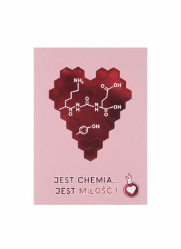 Kartka składana B6 Karnet B6 Walentynki chemia Henry (5905701485727) Henry