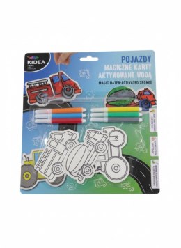 Kolorowanka FRIENDS POJAZDY Kidea (MKAWPKA) Kidea