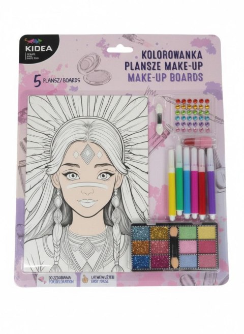Kolorowanka MAKE-UP Kidea (KPLDMKA) Kidea
