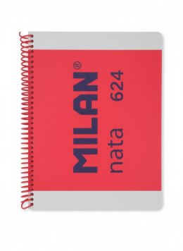 Kołozeszyt (kołonotatnik) A4 80k. 80g krata Milan (57043E80P) Milan