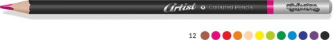 Kredki ołówkowe Artist colorino 12 kol. Patio (65498PTR) Patio