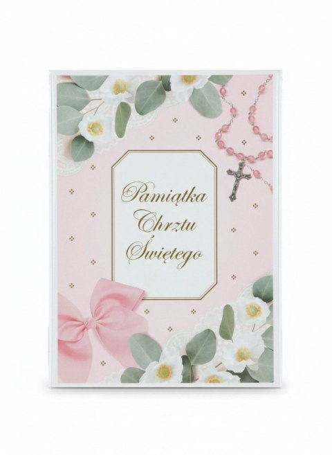 Książeczka pamiątkowa z chrztu pamiatka chrzest 49-5 Pan Dragon (5907736315352) Pan Dragon