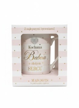 Kubek wielokrotnego użytku Kubek Mad Dots-Babcia Pan Dragon (5907195303488) Pan Dragon