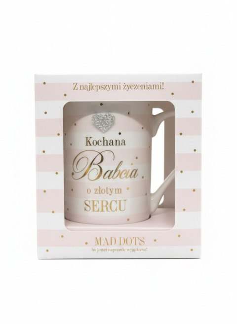 Kubek wielokrotnego użytku Kubek Mad Dots-Babcia Pan Dragon (5907195303488) Pan Dragon