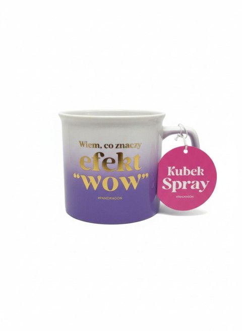 Kubek wielokrotnego użytku Spray-Efekt Wow 330ml Pan Dragon (5901854999968) Pan Dragon