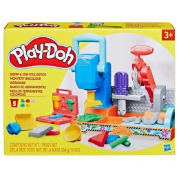 Masa plastyczna dla dzieci Ciastolina Kolorowy warsztat Zestaw z akcesoriami mix Playdoh (F9141) Playdoh