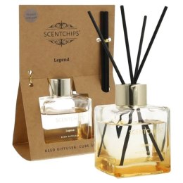 Odświeżacz powietrza Scentchips Dyfuzor patyczkowy Cube Legend 100ml Pavoncella (8716516203270) Pavoncella