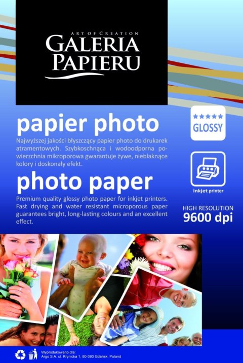 Papier foto A4 photo glossy 180g [mm:] 130x180 Galeria Papieru (262650) Galeria Papieru