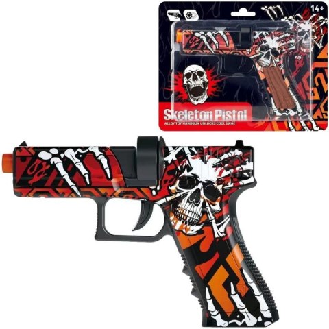 Pistolet metalowy na spłonkę SKELETON Trifox (A-0059) Trifox