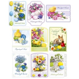 Pocztówka brokat wielkanoc (5902221801594)