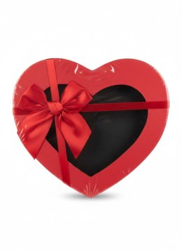 Pudełko na prezent Rozette (PUH-25254-HEART2 okien RED) Rozette