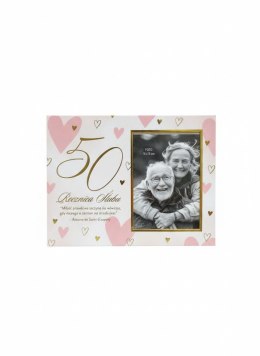 Ramka PIX-50 rocznica [mm:] 90x130 Pan Dragon (5901854998244) Pan Dragon