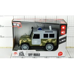 Samochód jeep wojskowy ze światłem i dźwiękiem Dromader (130-1289354) Dromader