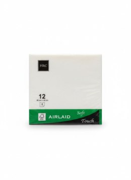 Serwetki airlaid biały bibuła [mm:] 400x400 Pol-mak (DH_BA_000101) Pol-mak