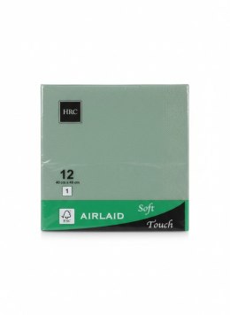 Serwetki airlaid zielony bibuła [mm:] 400x400 Pol-mak (DH_CA_000401) Pol-mak