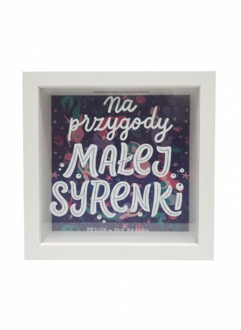 Skarbonka Mała Syrenka drewno Pan Dragon (5907195300197) Pan Dragon