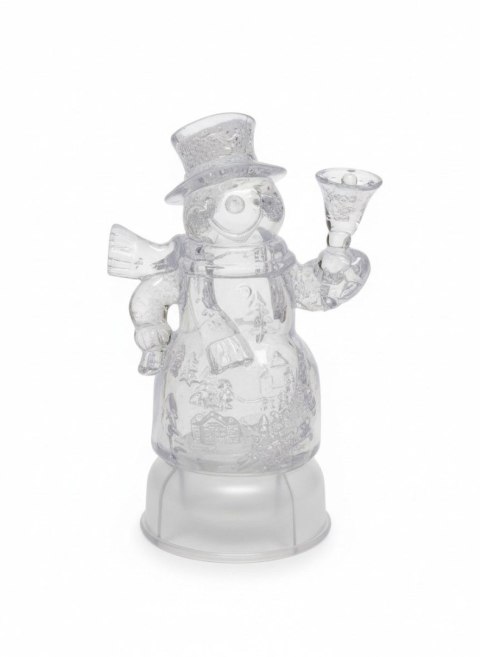 Świeczka ozdobna bałwan na baterie (XMAX-7410)