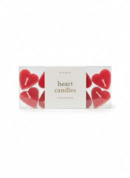 Świeczka urodzinowa serca Partydeco (SWT1-007) Partydeco