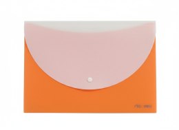 Teczka plastikowa na zatrzask RIO POMARAŃCZOWA 5902315578609 A4 pomarańczowy 180 mic. Deli (E38977) Deli