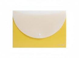 Teczka plastikowa na zatrzask RIO ŻÓŁTA 5902315578074 A4 żółta 180 mic. Deli (E38977_YELLOW) Deli