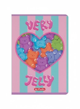 Zeszyt A5 Jelly 16k. 70g kratka Herlitz (400206372) Herlitz