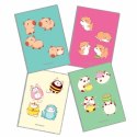 Zeszyt A4 PP Kawaii 60k. 80g krata Narcissus Narcissus