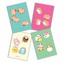 Zeszyt A4 PP Kawaii 60k. 80g krata Narcissus Narcissus