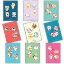Zeszyt A5 PP Kawaii 32k. 80g krata Narcissus Narcissus