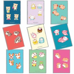Zeszyt A5 PP Kawaii 32k. 80g krata Narcissus Narcissus