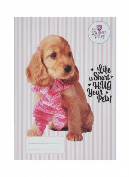 Zeszyt A5 The Sweet Pets 16k. linia kolor Beniamin Beniamin